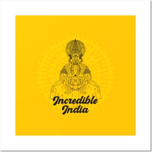Incredible India Posters and Art